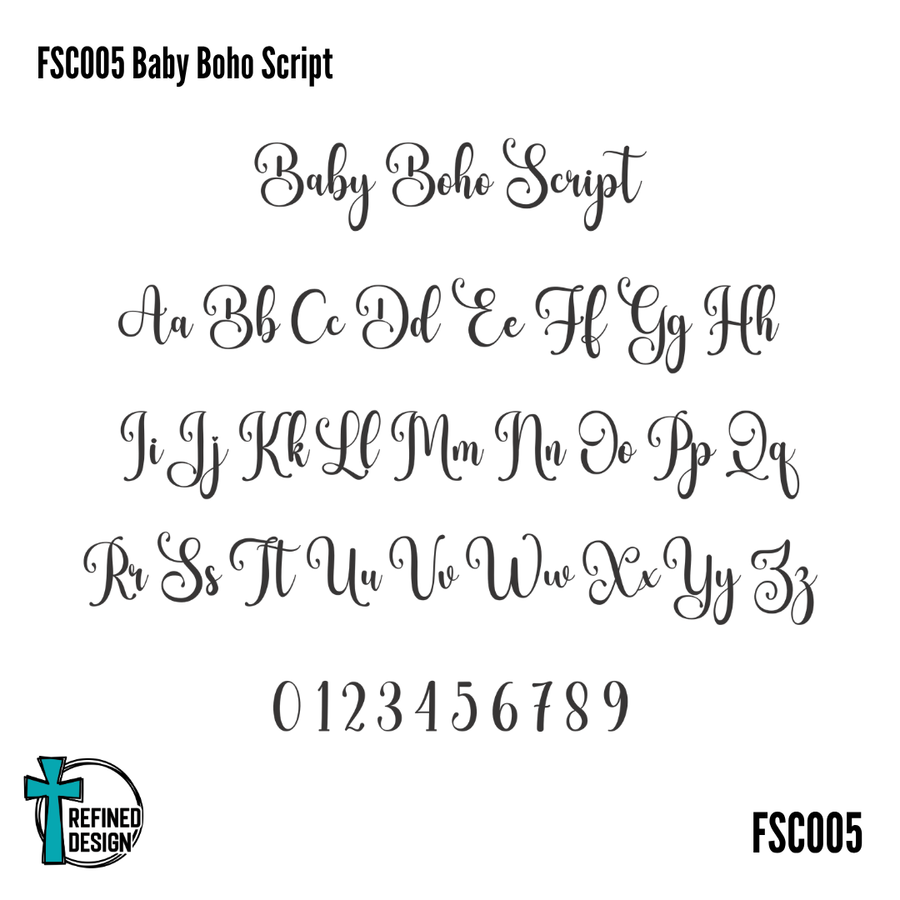 Baby Boho Script