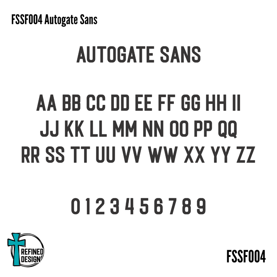 Autogate Sans