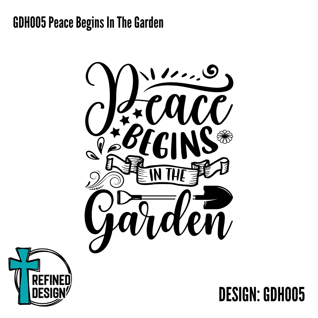 GDH005 Peace Begins In The Garden