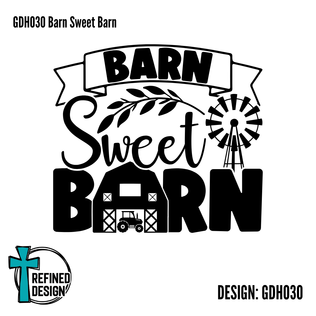 GDH030 Barn Sweet Barn