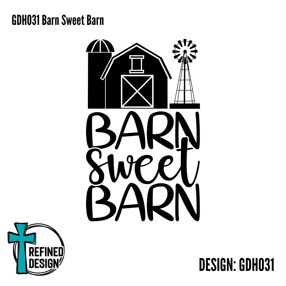 GDH031 Barn Sweet Barn