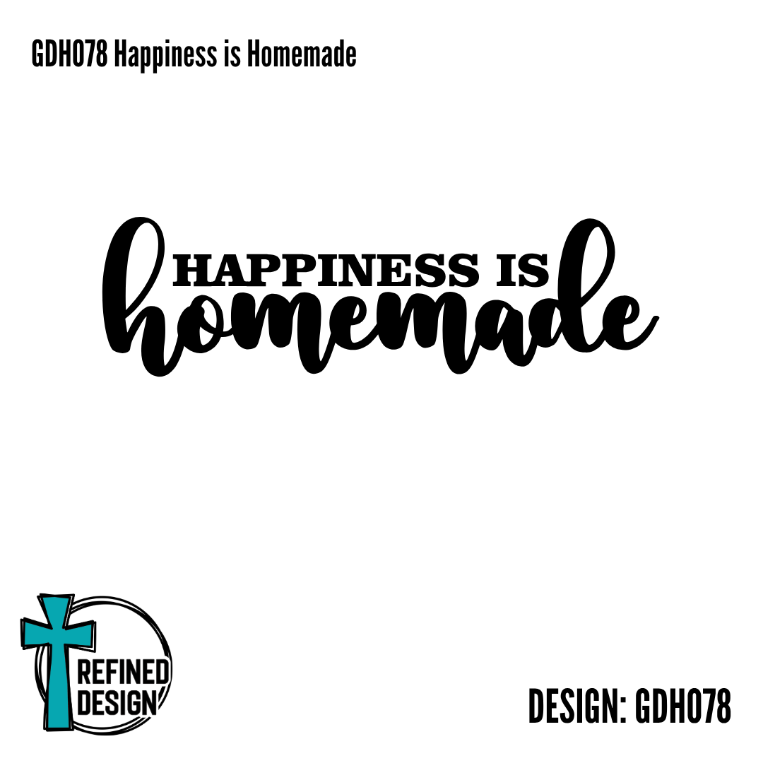 GDH078 Happiness is Homemade