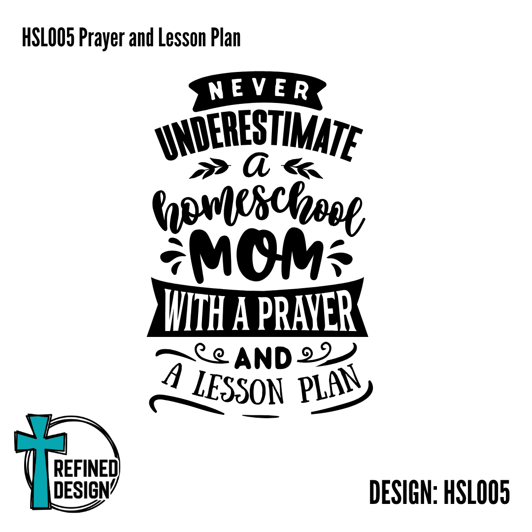 HSL005 Prayer and Lesson Plan