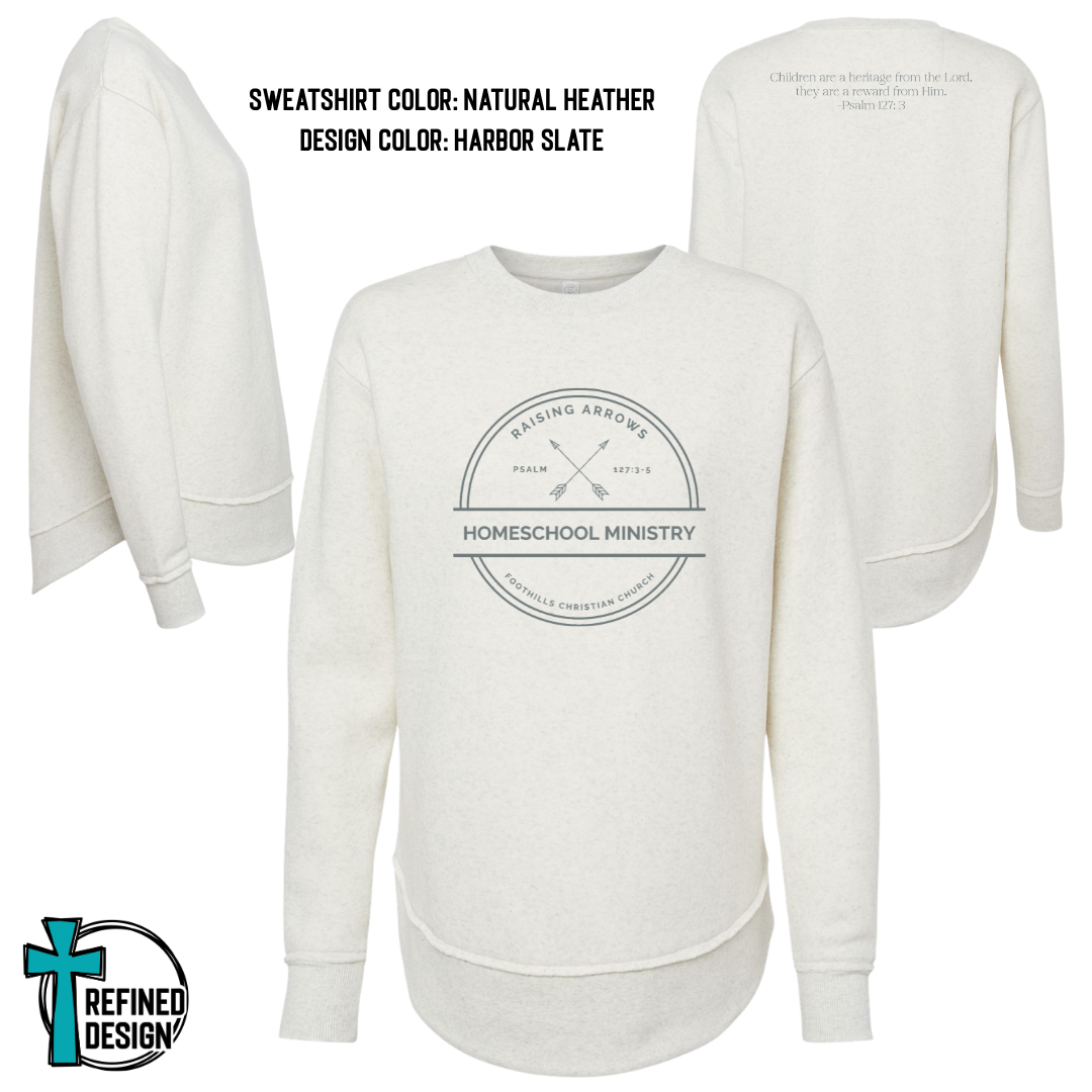 Raising Arrows Homeschool Ministry Sweatshirt