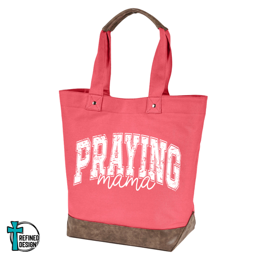 Prayerful Heart Mama Tote Bag