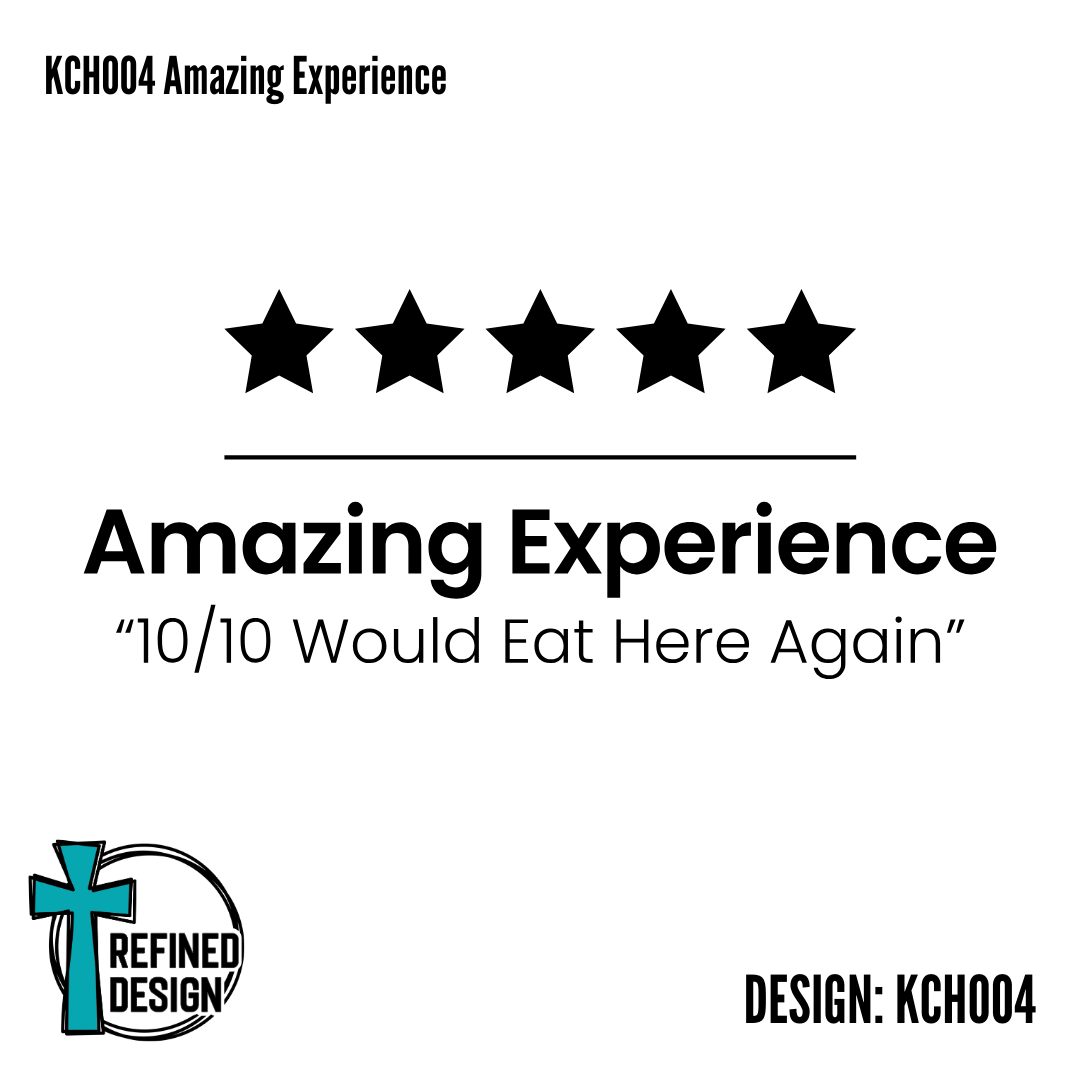 KCH004 Amazing experience