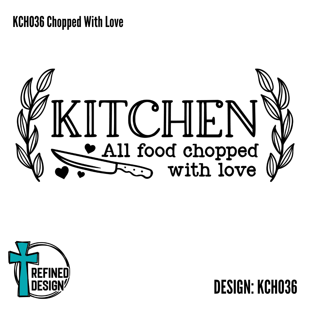 KCH036 Chopped With Love