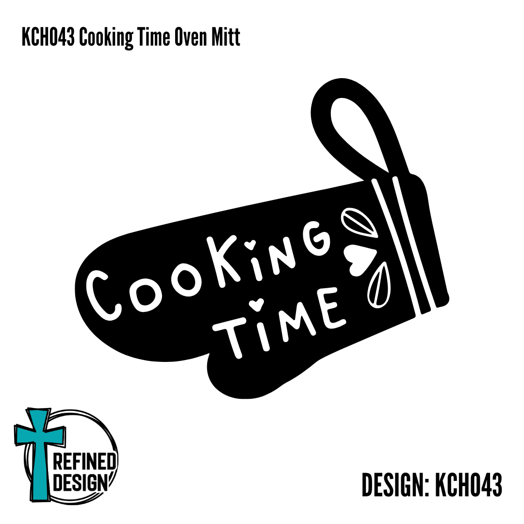 KCH043 Cooking Time Oven Mitt