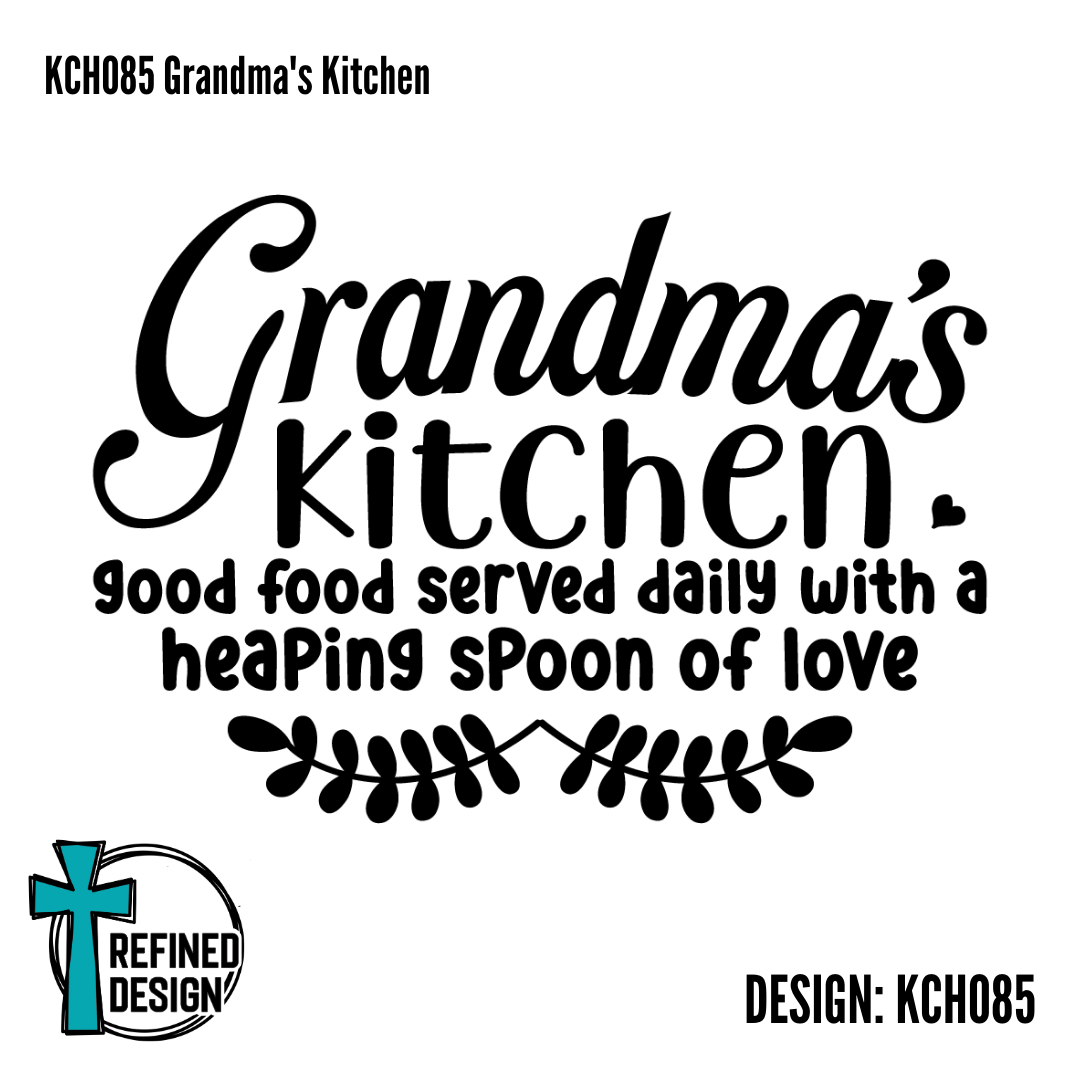 KCH085 Grandma's Kitchen