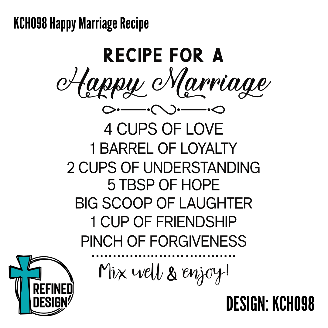 KCH098 Happy Marriage Recipe