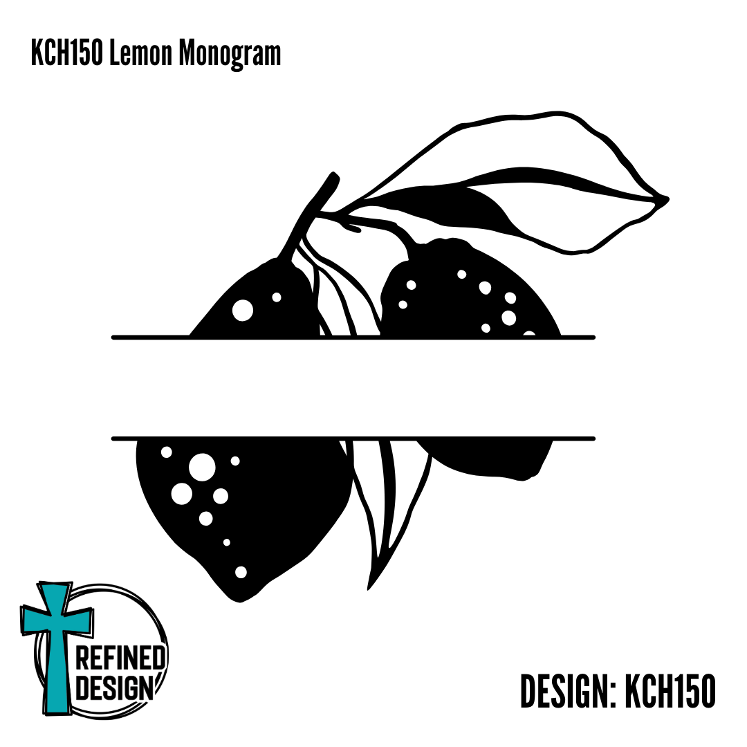 KCH150 Lemon Monogram
