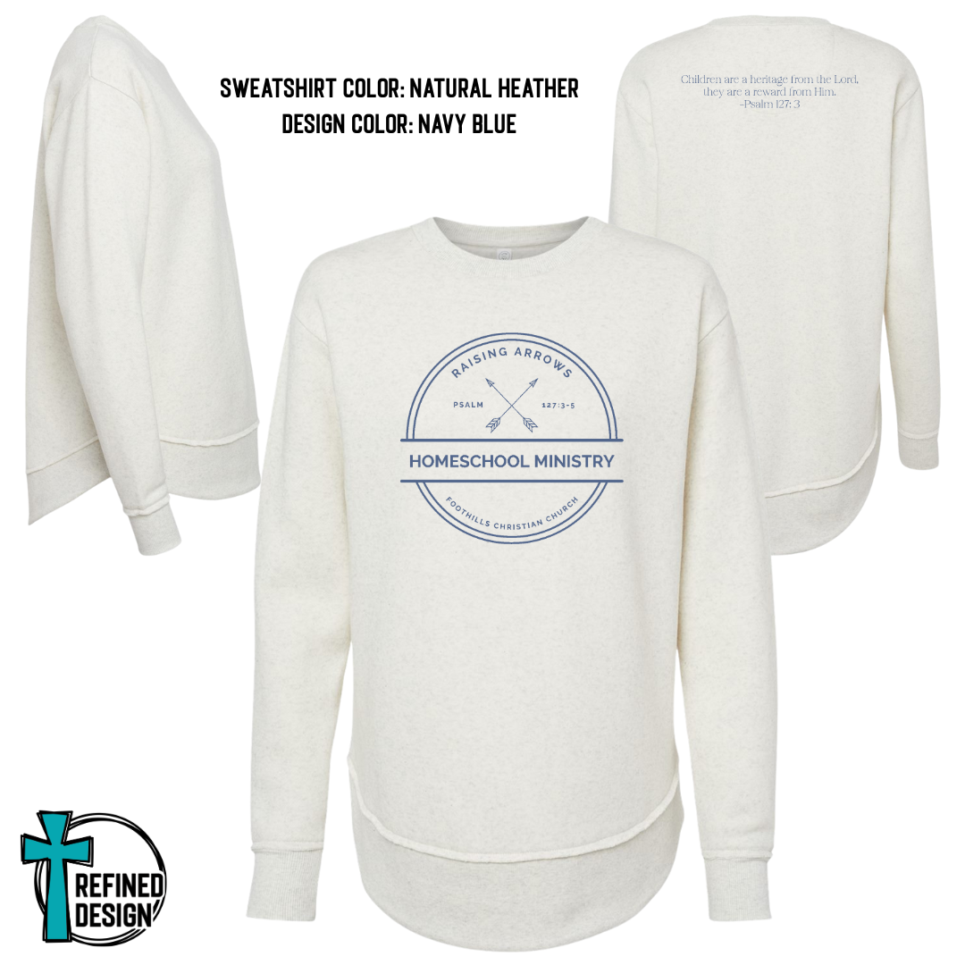 Raising Arrows Homeschool Ministry Sweatshirt