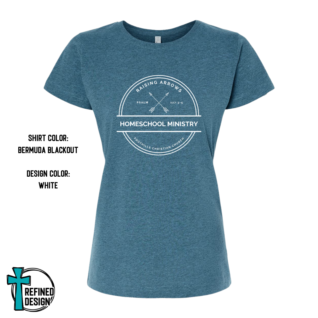 Raising Arrows Homeschool Ministry Women's Shirt