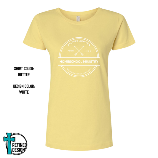 Raising Arrows Homeschool Ministry Women's Shirt