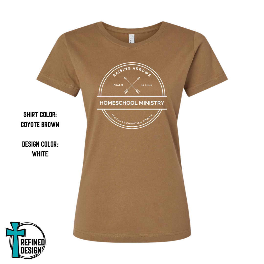 Raising Arrows Homeschool Ministry Women's Shirt