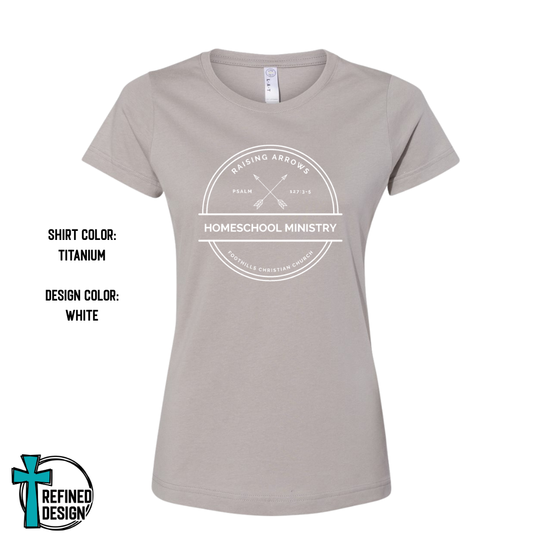 Raising Arrows Homeschool Ministry Women's Shirt
