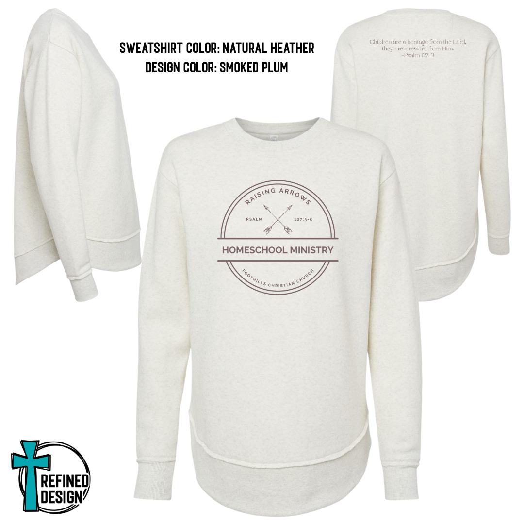 Raising Arrows Homeschool Ministry Sweatshirt