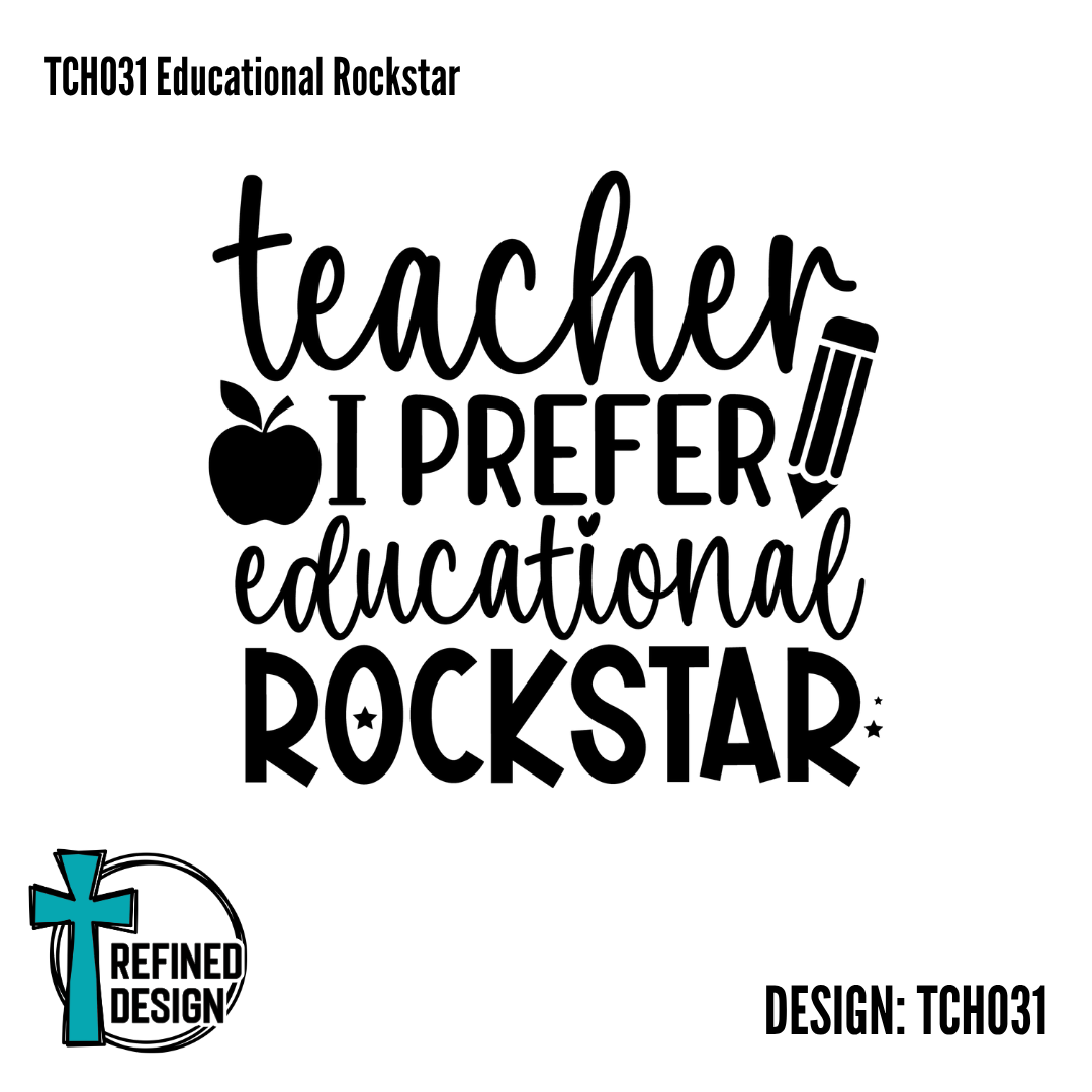 TCH031 Educational Rockstar