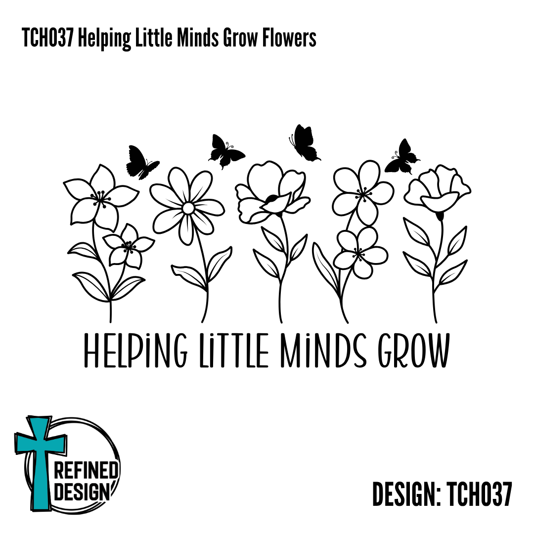 TCH037 Helping Little Minds Grow Flowers