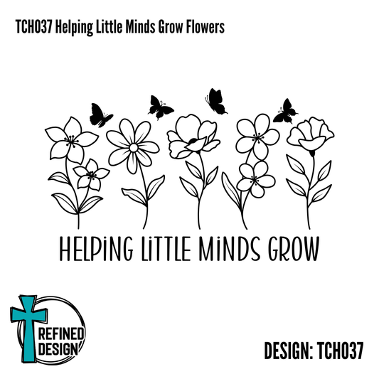 TCH037 Helping Little Minds Grow Flowers