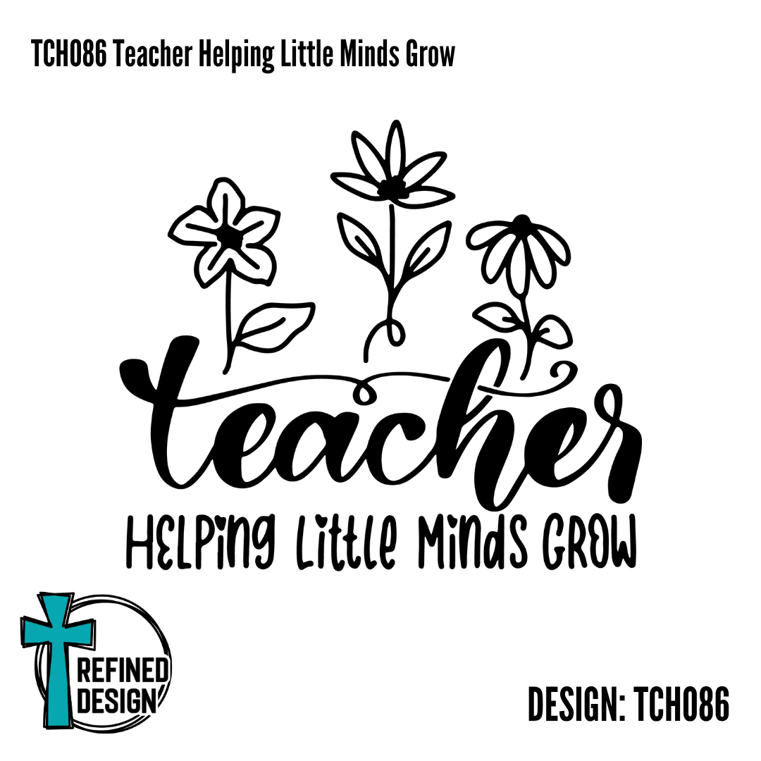 TCH086 Teacher Helping Little Minds Grow