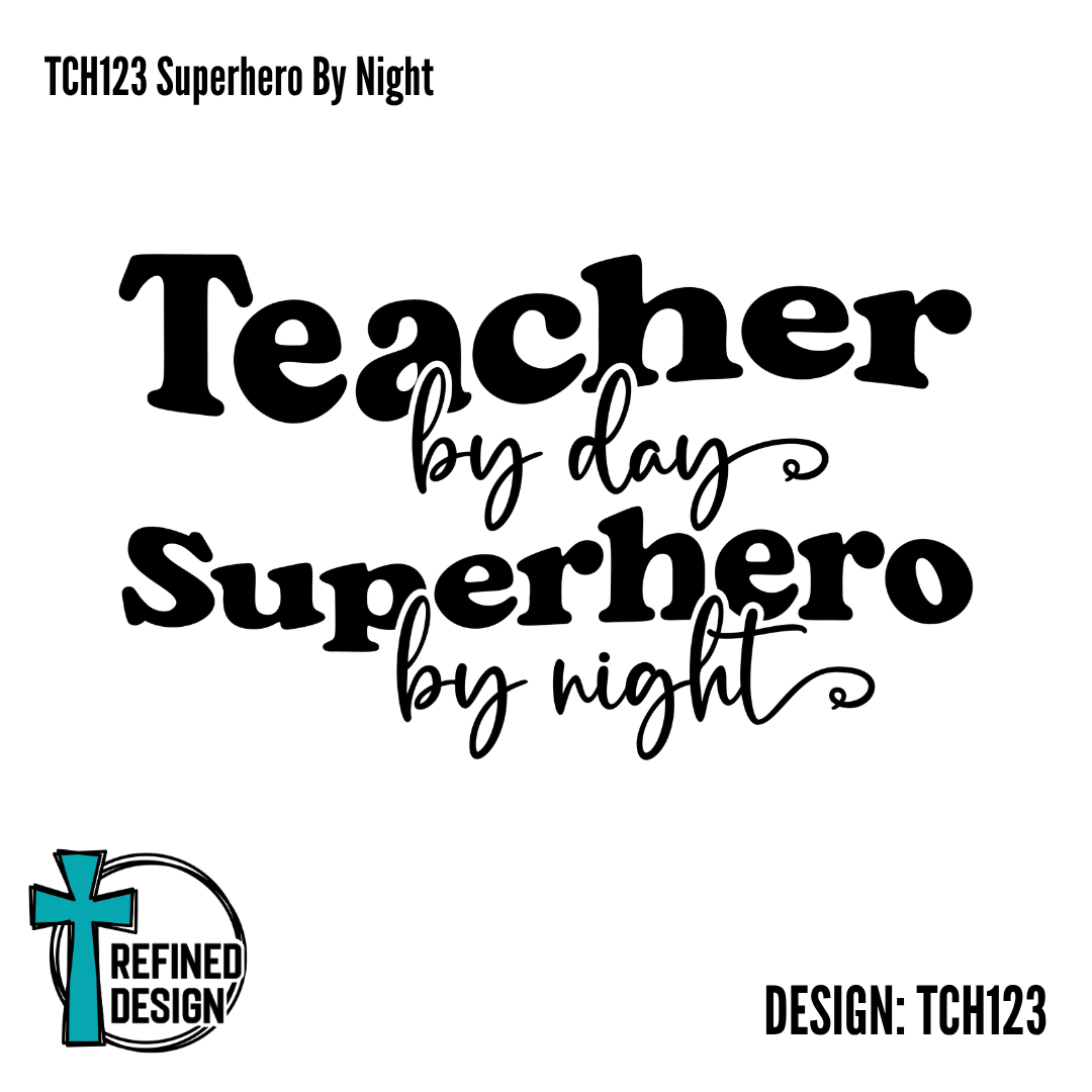 TCH123 Superhero By Night