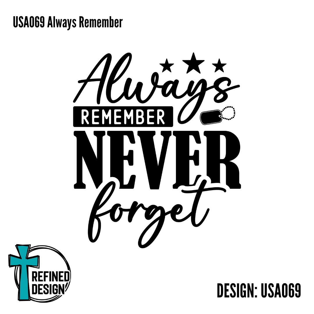 USA069 Always Remember