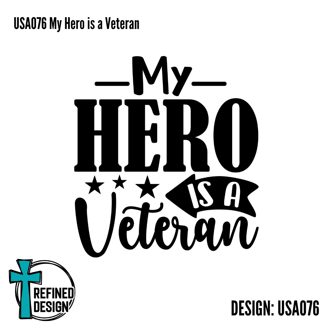 USA076 My Hero is a Veteran