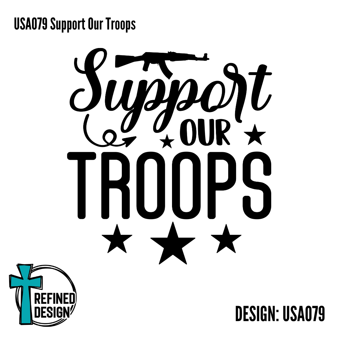 USA079 Support Our Troops