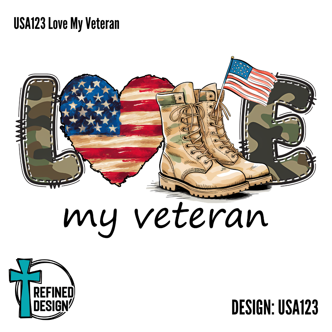 USA123 Love My Veteran